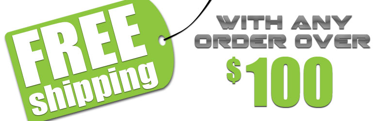 Free Shipping over 100!