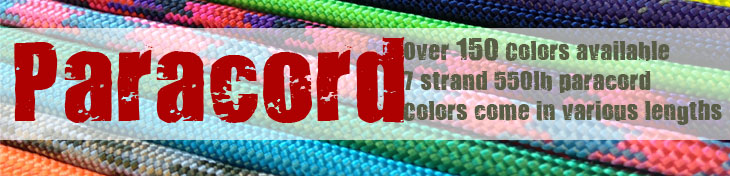 Paracord Planet Paracord - 150 Paracord Colors Available! Shop 7-strand 550lb Paracord Here!