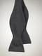 Black Self Tie Bow