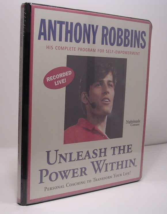 New 6 audio + Workbook Unleash the Power Within Anthony Robbins eBay