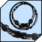 Phiten Sport Aqua Titanium Necklace