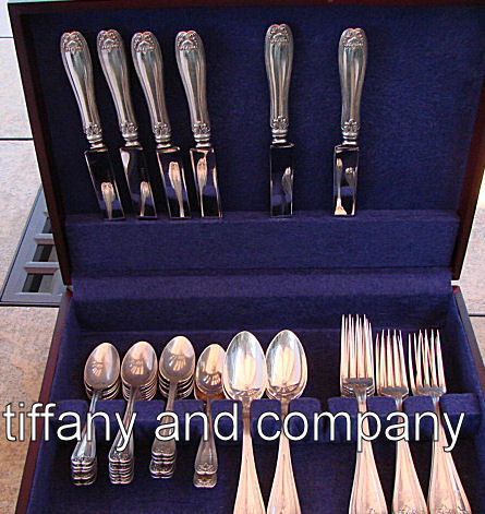 100 % Tiffany and Company Sterling Flatware service 