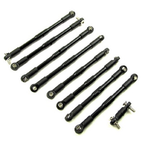 Traxxas Mini 1/16 Revo Aluminum Adjustable Turnbuckle Tie Rod Set GPM ERV160Blk. eBay