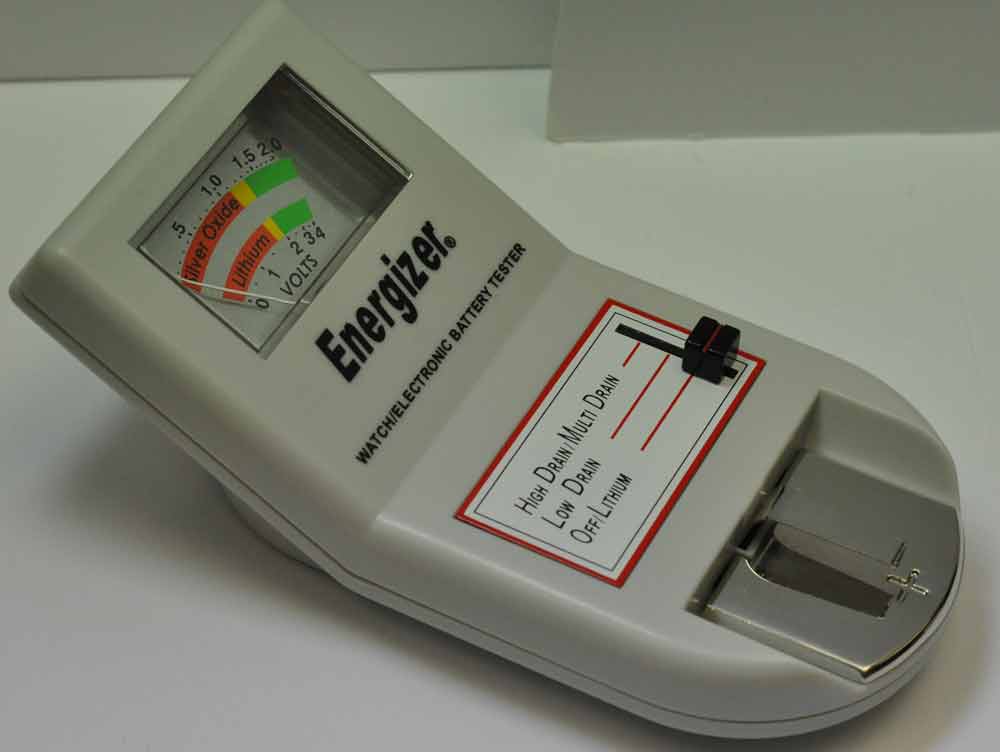 ENERGIZER WATCH BATTERY TESTER FOR WATCH BATTERIES eBay
