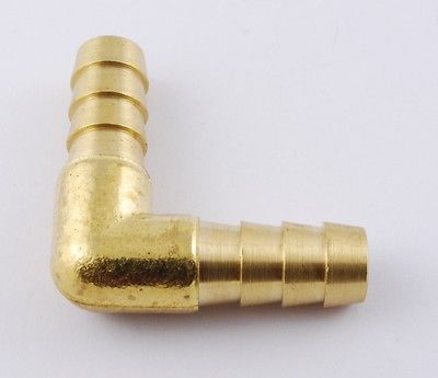 brass elbow hose fitting fuel degree water deg union boat fittings barb tubing