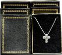 BLACK AND GOLD PENDANT BOX 12  QTY