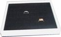 5 QUANTITY 36 RING  JEWELRY DISPLAY CASE BOX WHITE