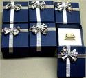 BOWTIE RING BOX 6 QTY