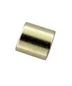 GOLD PLATED CRIMP TUBE 2x1.8mm with 1.3mm HOLE  pk