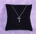 Black Velvet Necklace Pillow