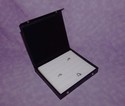 36 RING TEXTURED TOP DISPLAY CASE WITH SNAP CLOSUR
