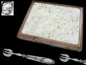 Gorgeous French Sterling Silver Oyster Forks 12 pc