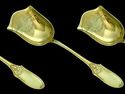 Antique French Sterling Silver Vermeil Sweetmeat S