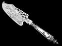 French Sterling Silver Ice Cream Set 2 pc Cherubs 