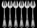 PUIFORCAT French All Sterling Silver Oyster Forks 