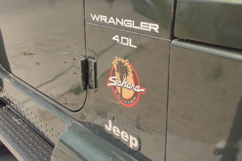 Decal jeep sahara #1