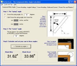 angle calculator miter compound software version vendio