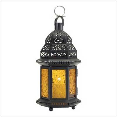 Amber Moroccan Candle Lantern Wedding Centerpiece Price 995