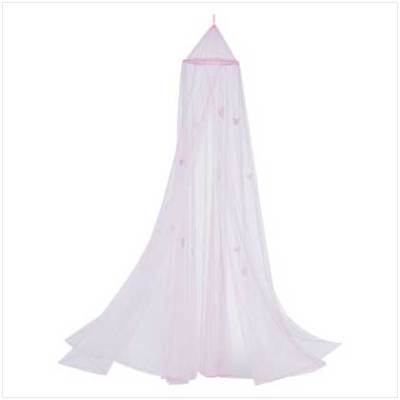 Bedding Outlets Stores on Decornmoreoutlet   Butterfly Netting Canopy Girls Bed Room Bedding New