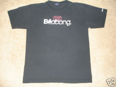 Billabong Girls Clothing on Mens Billabong Surfing T Shirt Sz L Large Black Price   9 99 Clothing