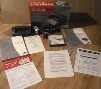 Details about CardScan Executive Color Business Card Scanner 600c