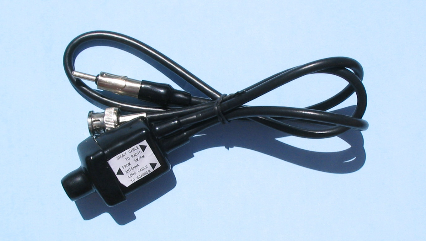 New Mobile Scanner Adapter Use Your AM/FM Car Antenna