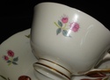 Adderley Pear English Tea Cup and Saucer HPT Brown