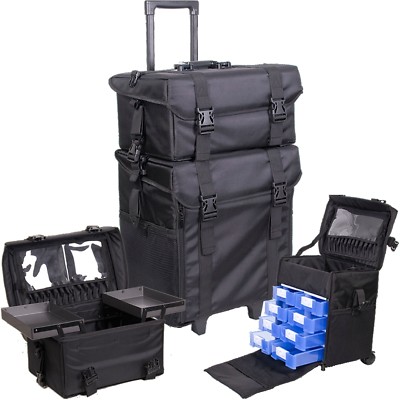 2 IN 1 SOFT PROFESSIONAL COSMETIC MAKEUP TRAIN CASE NR2. Price: $184.99