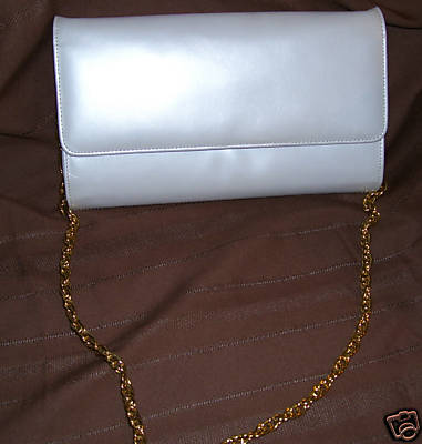 California Magdesians Purse Clutch Envelope Bag White