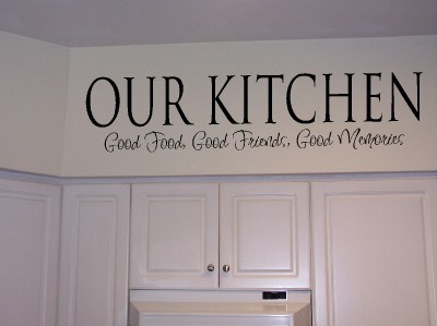 Kitchen Quotes on Xpresivdesigns   Vinyl Wall Lettering Kitchen Food Quote Words Decal