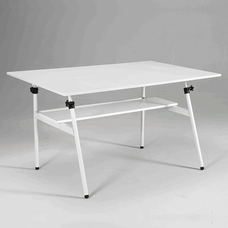 Berkeley PRO FoldAway White Art Table with Shelf eBay