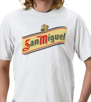 san miguel beer shirt