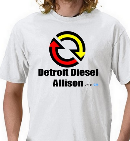detroit diesel tee shirts
