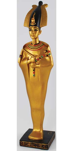 osiris egyptian god. Ausar (Osiris) Statue