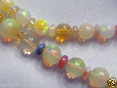 Loose Precious Gemstones on Gawk At My Gems   Gawk At My Gems Precious Ooak Welo Opal Beads Rounds