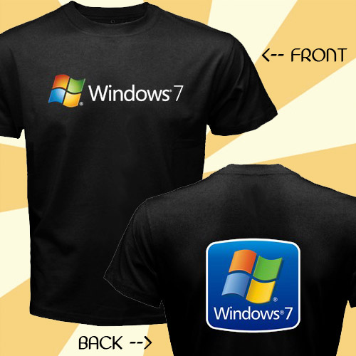 windows 7 t shirt