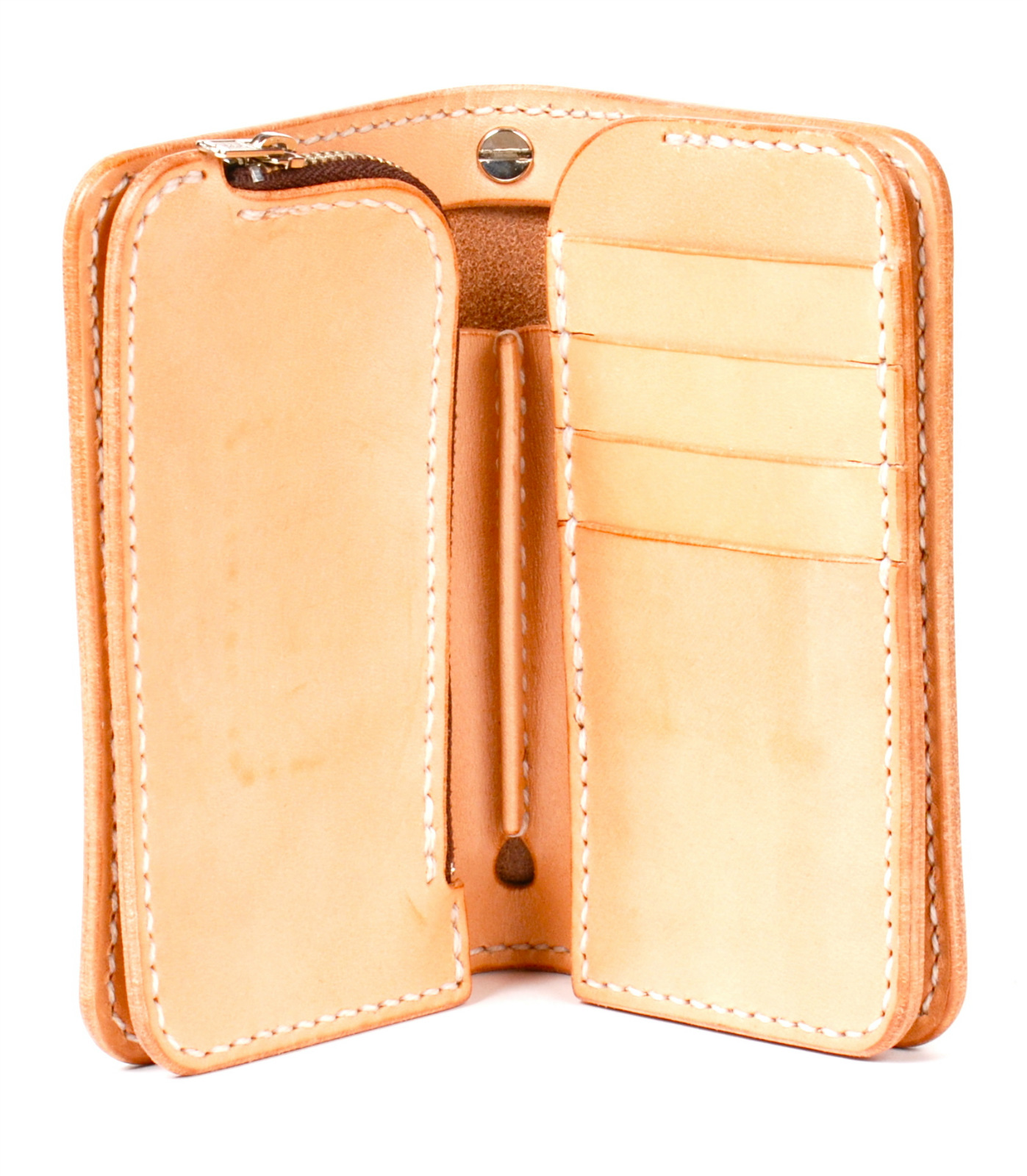 Craft Sha Leathercraft Leather Unisex Wallet Set Bill Fold Coin Case Kit Natural | eBay