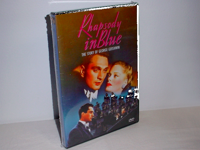 Frank's Elvis Items II : Rhapsody in Blue (1945) DVD Robert Alda ... Frank's Elvis Items II : Rhapsody in Blue (1945) DVD Robert Alda ...