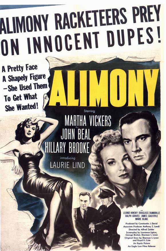 Alimony @ In The Lobby Movie Posters