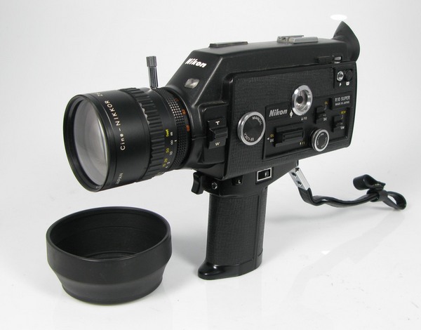 NIKON R 10 PROFESSIONAL SUPER 8 MOVIECAMERA FILMKAMERA