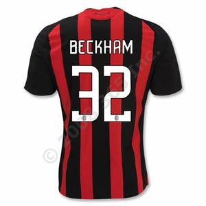 Beckham Jersey on Max Sports   Ac Milan David Beckham Jersey