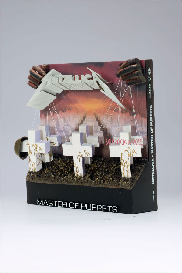 master of puppets 3d album cover