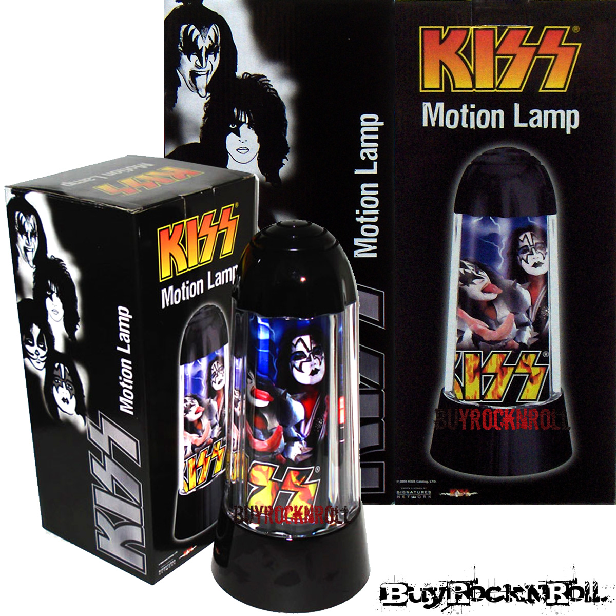 KISS Collectors Memorabilia 2006 Motion Lamp Demon Starchild Catman