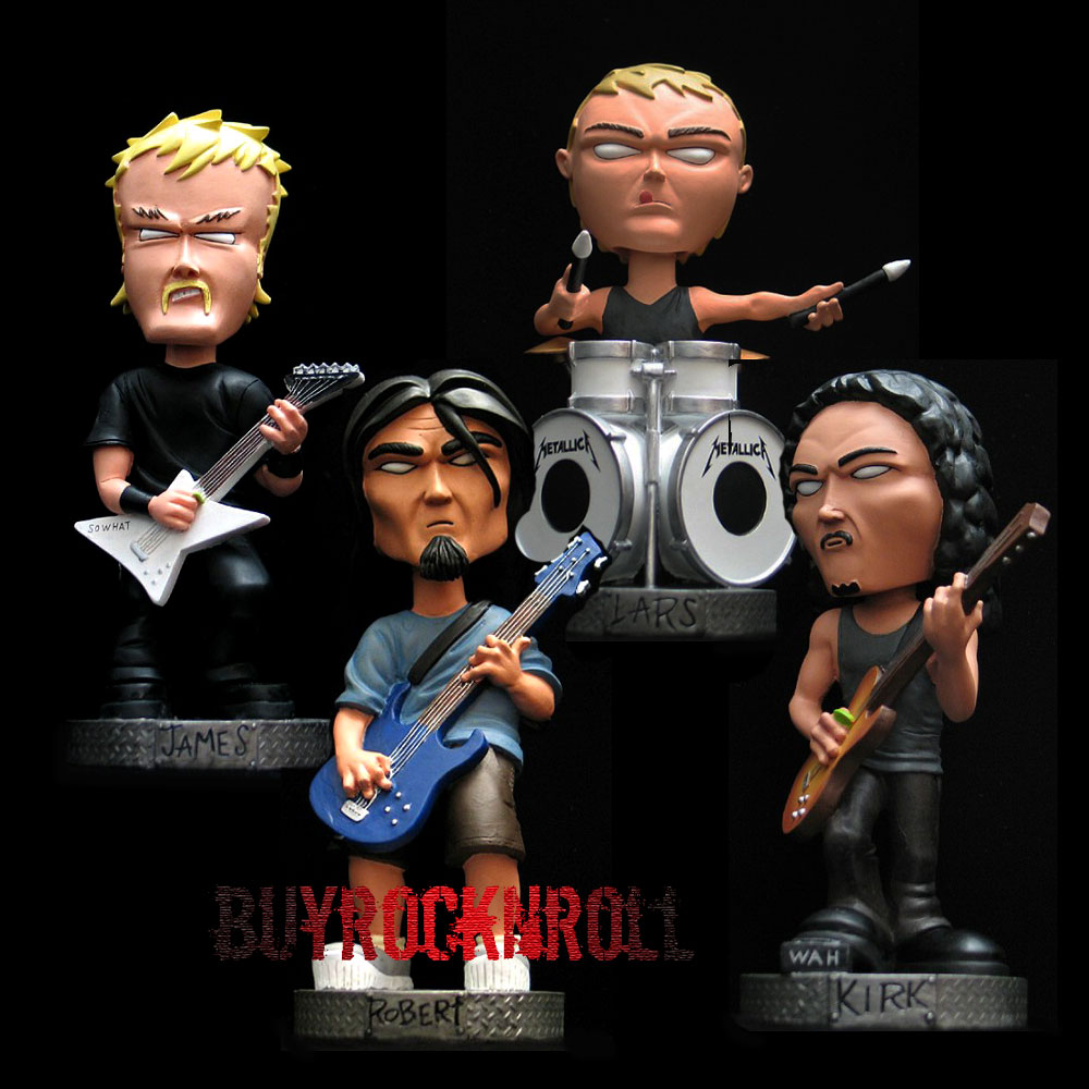 metallica bobblehead figures