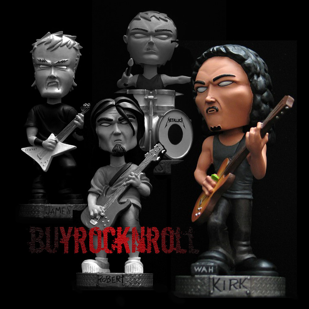 metallica bobblehead figures