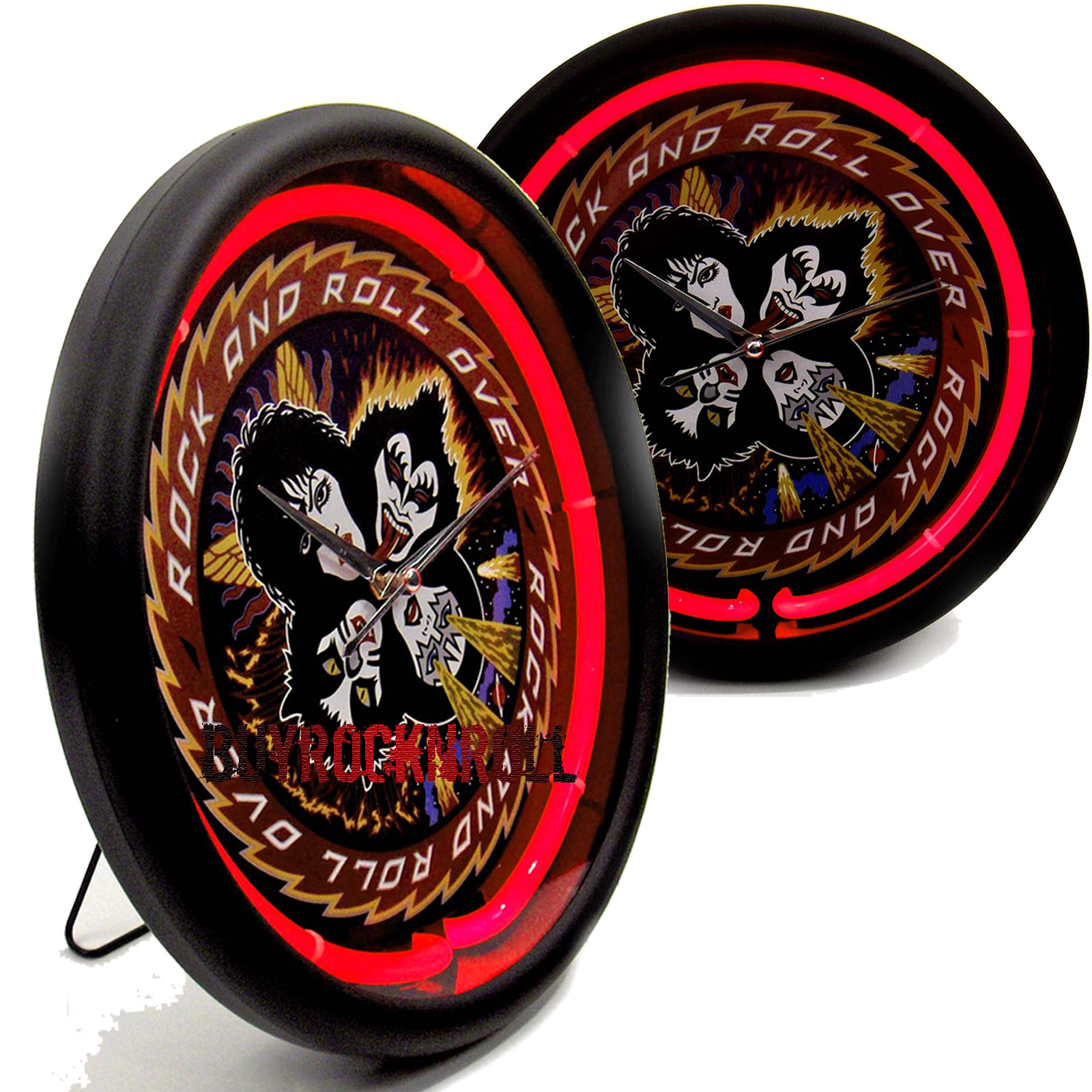 KISS Collector's Memorabilia 2007 Rock & Roll Over LP Album Neon Light