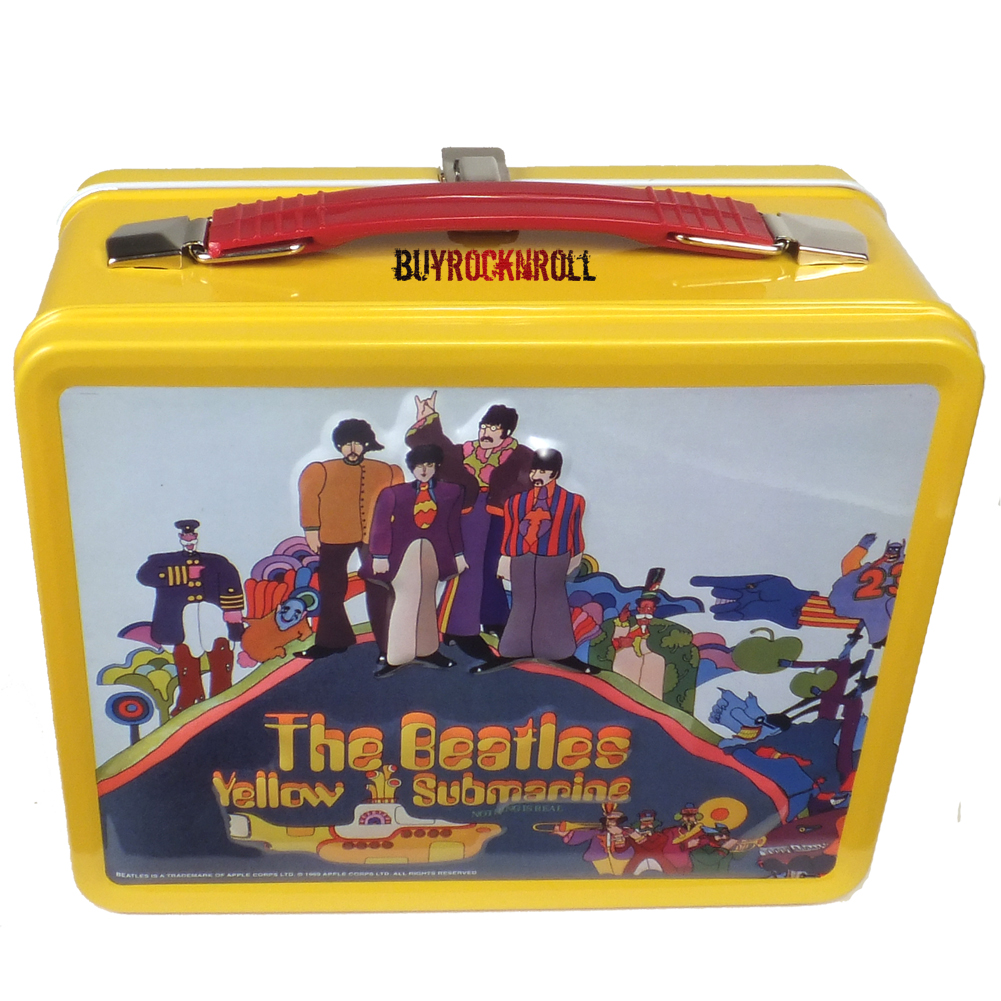 Beatles Memorabilia 1999 NECA Yellow Submarine Lunch box (Animation