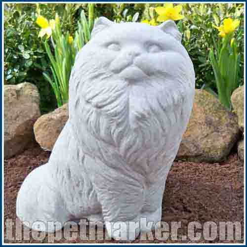 dog and cat statues