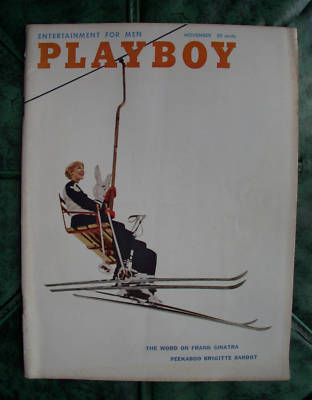 Vintage Playboy, 1958 November, Pinup Brigitte Bardot. Price: $34.99