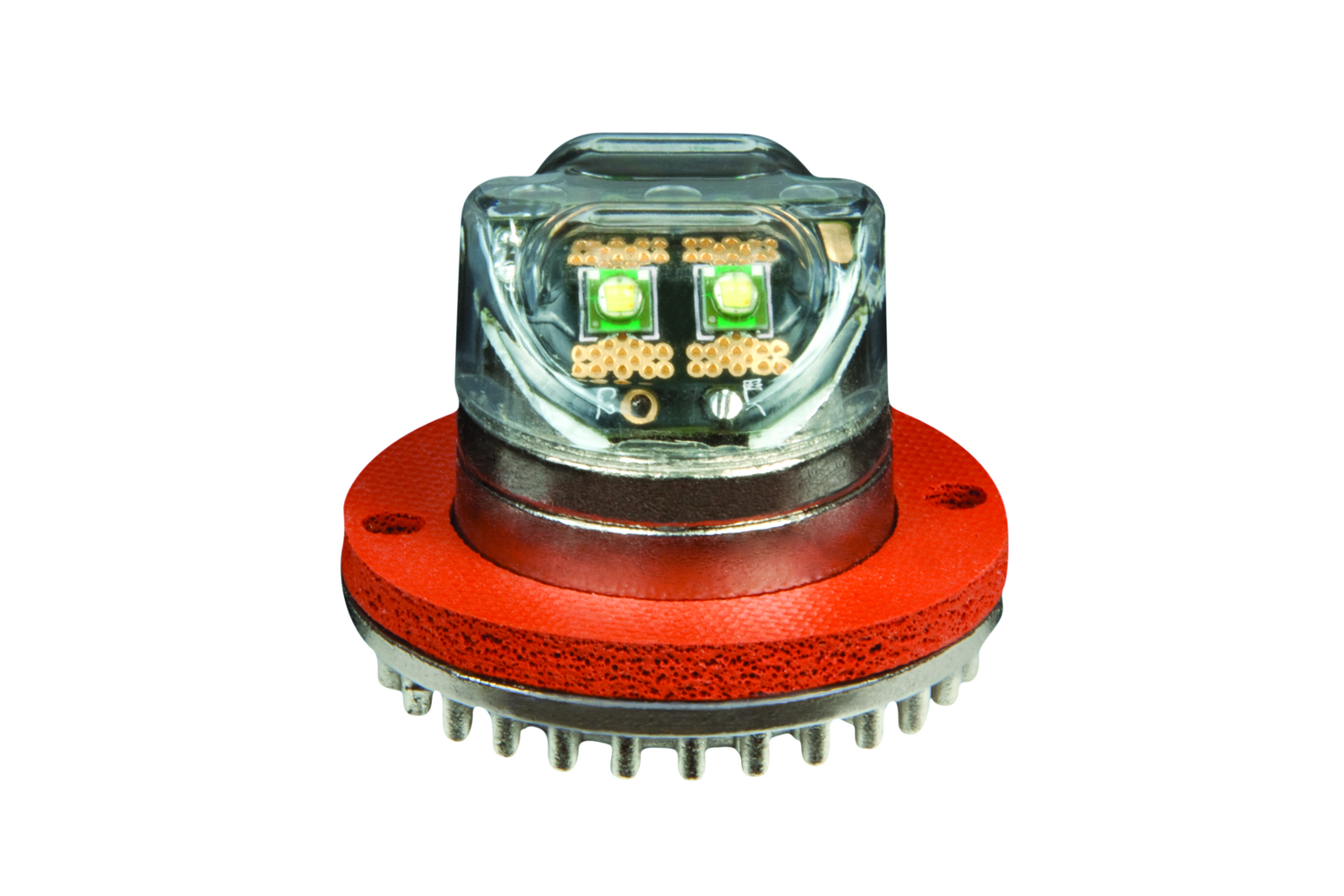 Ecco 9011A Amber HideALED LED Flashing Warning Light for Head and